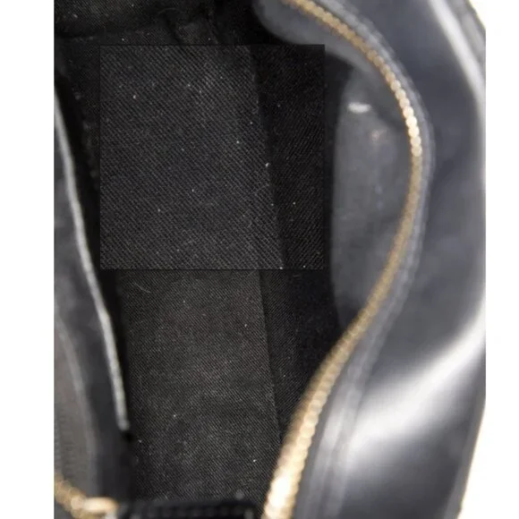 Sézane Black Leather Crossbody Bag - Picture 2 of 5